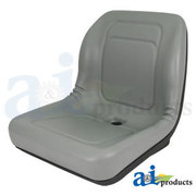 A & I Products Seat, Lawn & Garden, UTV, Tractor, Gray Vinyl 28" x19" x14" A-LGT100GR